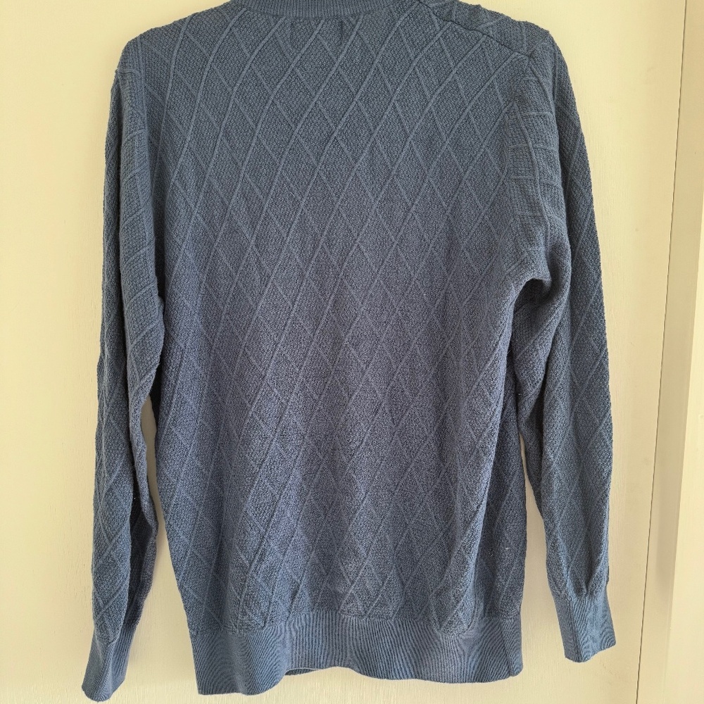 Blue Pendleton Lightweight Sweater - image 2